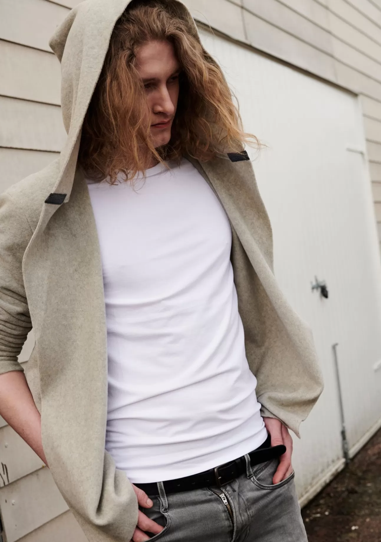 Discount Cardigan With Hood | 1002C Men Cardigans