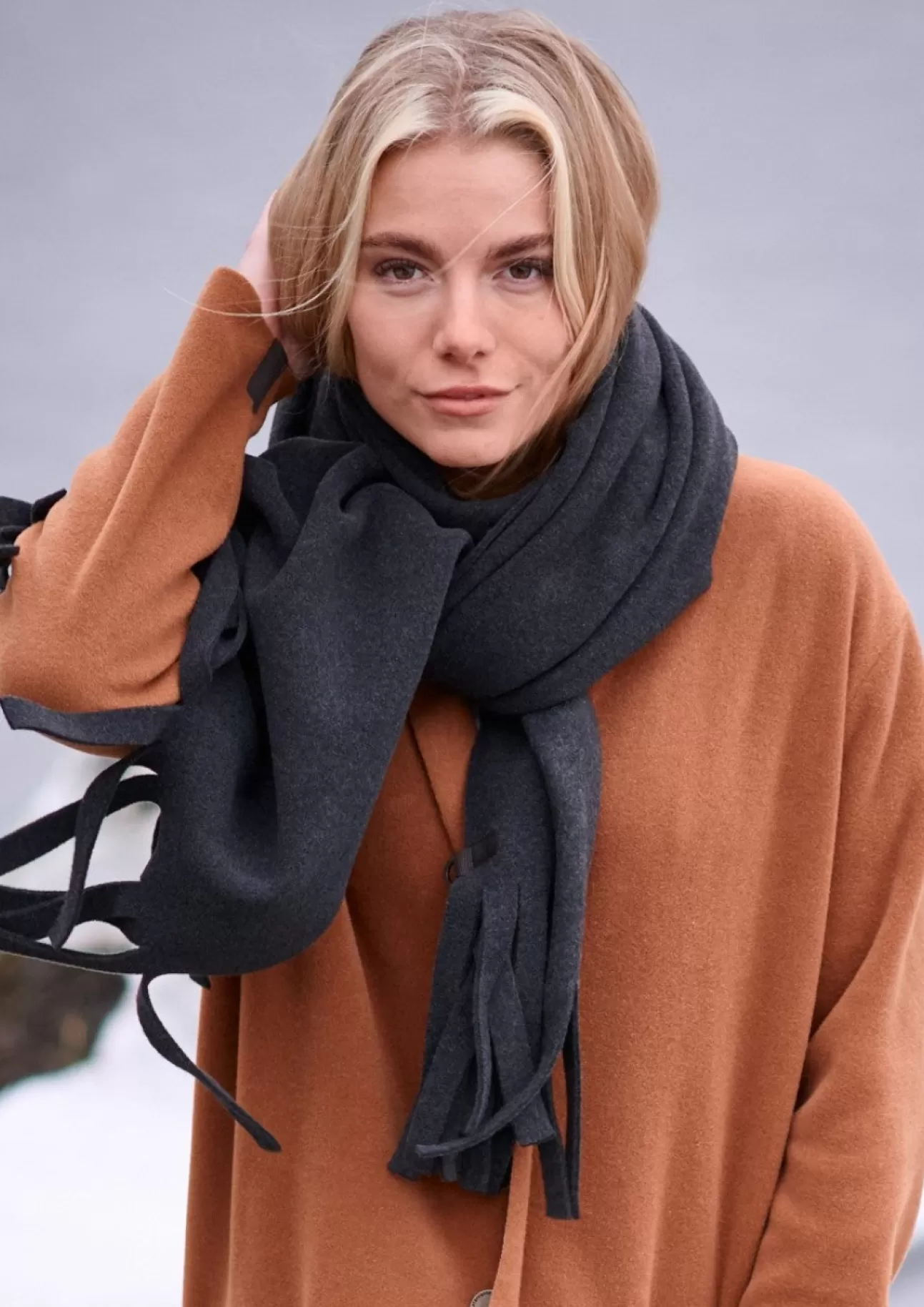 Cheap Scarf With Fringes | 4077 Women Scarves